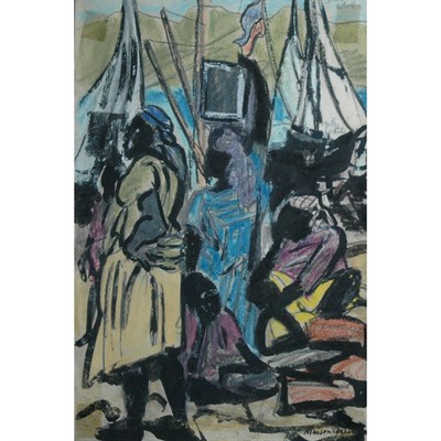 Lot 47 - Marion Greenwood American, 1909-1970 Women by...