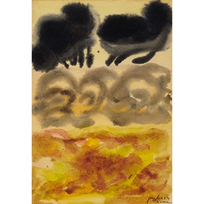 Lot 106 - Jan Cox Belgian, 1919-1980 Rome, 1954 Signed...