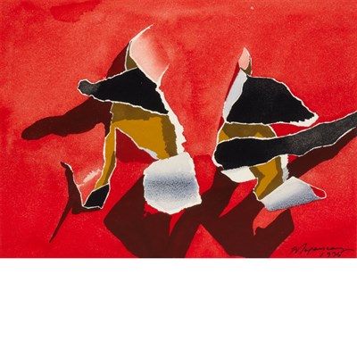 Lot 107 - Burhan Dogancay Turkish/American, 1929-2013...