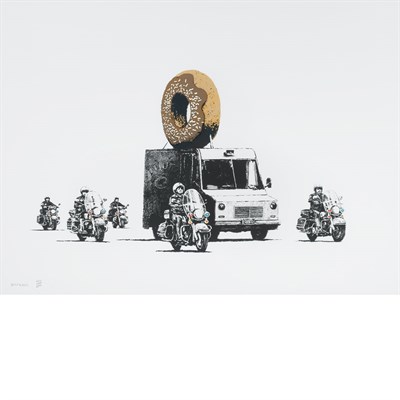 Lot 383 - Banksy British, b. circa 1974 Donuts...