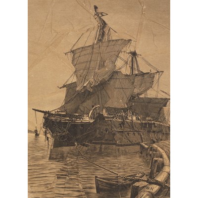 Lot 114 - Jiri Kolar Czechoslovakian, 1914-2002 (i) Ship,...