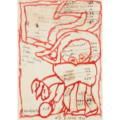 Lot 96 - Pierre Alechinsky Belgian, b. 1927 Untitled,...