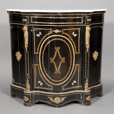 Lot 482 - Napoleon III Gilt-Metal Mounted and...