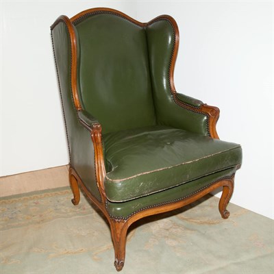 Lot 185 - Louis XV Style Fruitwood Bergere