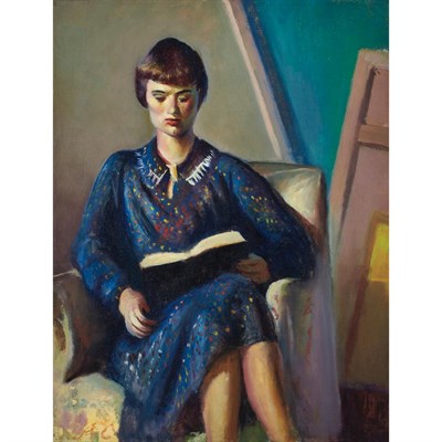Lot 204 - Guy Pene Du Bois American, 1884-1958 Yvonne...