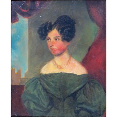 Lot 78 - Johann Nejebse Austrian, 1810-1856 Portrait of...