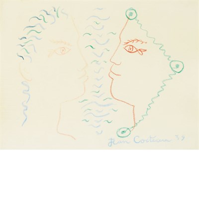 Lot 19 - Collection: Estate of Carl Lesnor Jean Cocteau...