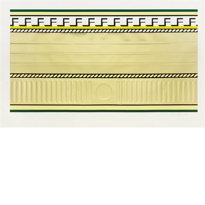 Lot 75 - Roy Lichtenstein ENTABLATURE III (C. 140)...