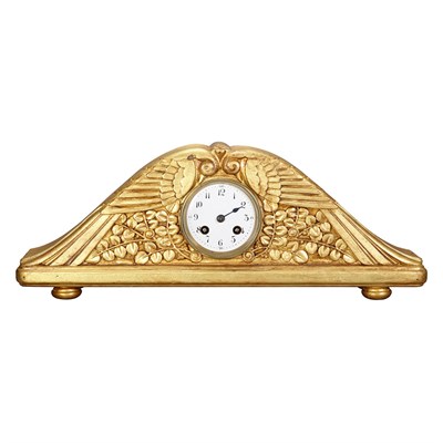Lot 339 - Paul Follot French, 1977-1941 Mantel Clock,...