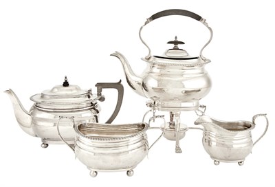 Lot 180 - Assembled English George III Style Sterling...
