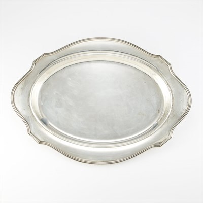 Lot 367 - Gorham Sterling Silver Shaped Oval Meat...