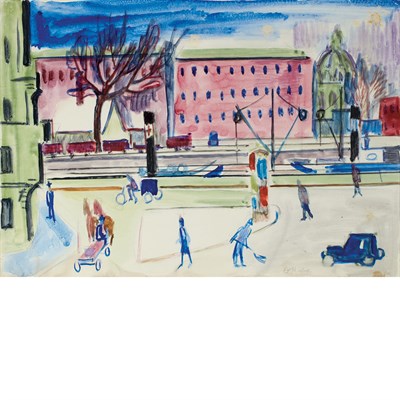 Lot 37 - Ernst Ludwig Kirchner German, 1880-1938 An Der...