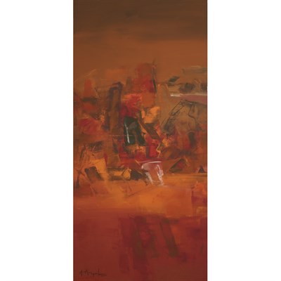 Lot 118 - K. M. Adimoolam Indian, b. 1938 Untitled, 2003...
