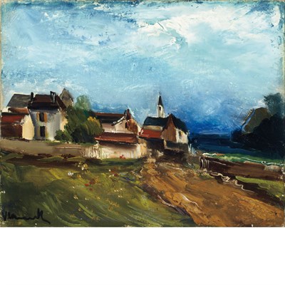 Lot 29 - Maurice de Vlaminck French, 1876-1958 Paysage...