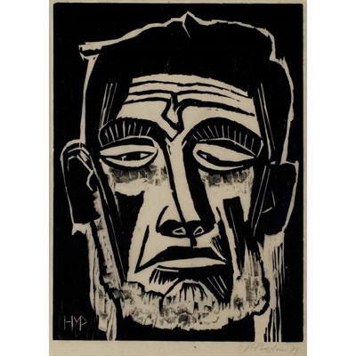 Lot 141 - Max Pechstein KOPF EINES SEEMANNES...