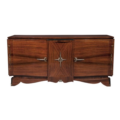 Lot 183 - Art Deco Sideboard French, 1930s Rosewood and...