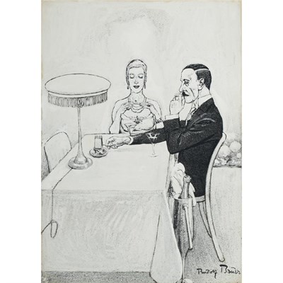 Lot 85 - Rudolf Bauer German/American, 1889-1953...