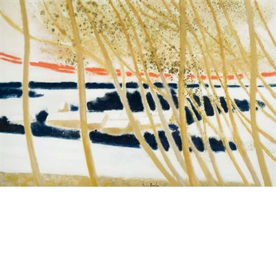 Lot 64 - Andre Brasilier French, b. 1929 Village de...