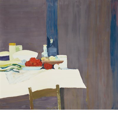 Lot 56 - Roger Muhl French, 1929-2008 Table aux Legumes...
