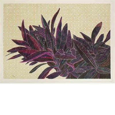 Lot 154 - Laura Grosch RATTAN Color lithograph, 1974,...
