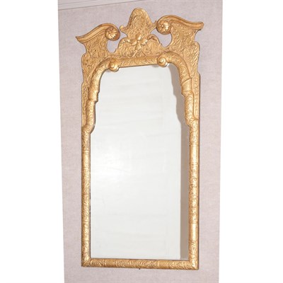 Lot 444 - George I Style Gilt-Wood Mirror Height 62...