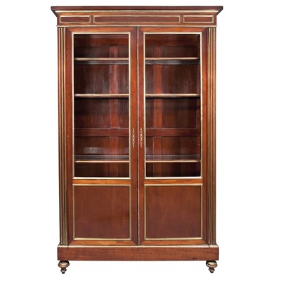 Lot 390 - Lous XVI Style Brass Mounted Mahogany...