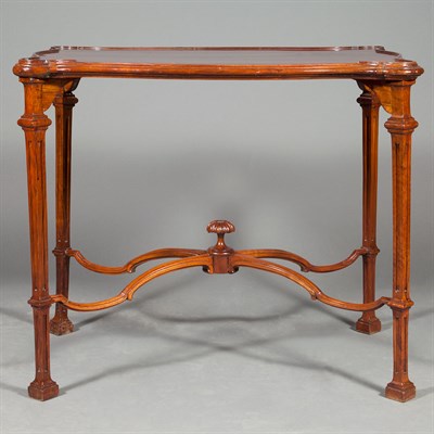 Lot 171 - George III Style Mahogany Tea Table Height 30...