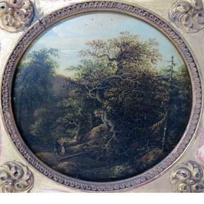 Lot 112 - Attributed to James Stark Figures Walking in a...