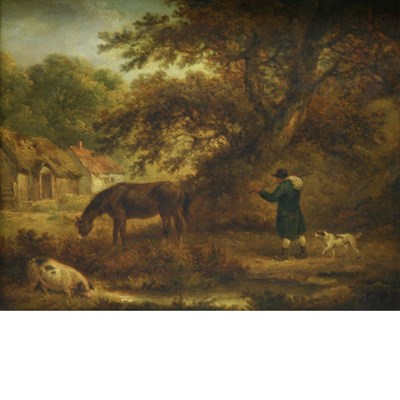 Lot 110 - Attributed to George Morland Traveler Passing...
