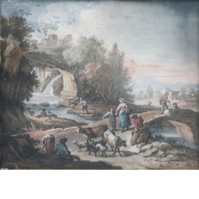 Lot 79 - Continental School 18th/19th Century Travelers...