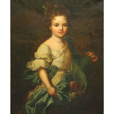 Lot 13 - Flemish School 17th/18th Century Portrait of a...