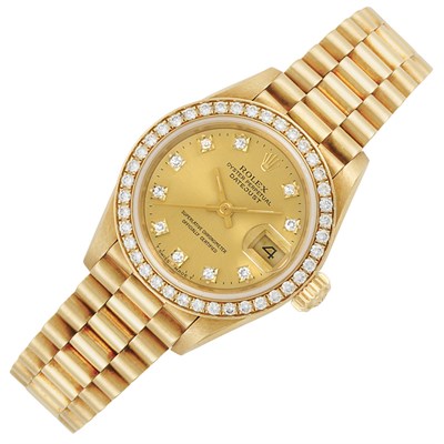 Lot 264 - Lady's Gold Wristwatch, Rolex