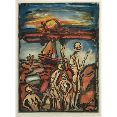 Lot 197 - Georges Rouault LA BAIE DES TREPASSES (C./R....