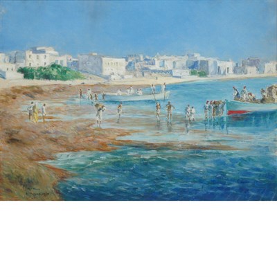 Lot 86 - Maurizio Rava Italian, 19th/20th Century The...