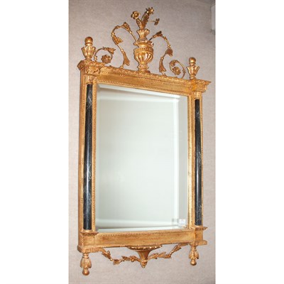 Lot 291 - Neoclassical Style Gilt-Wood Mirror Height 55...
