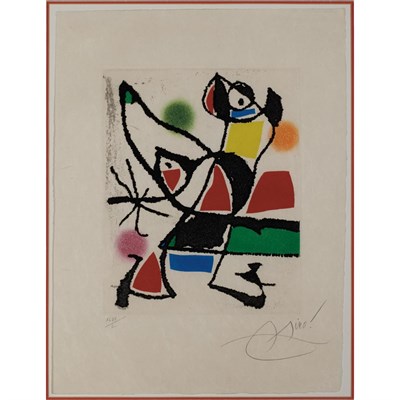 Lot 117 - Joan Miró LE MARTEAU SANS MAITRE (D. 946)...