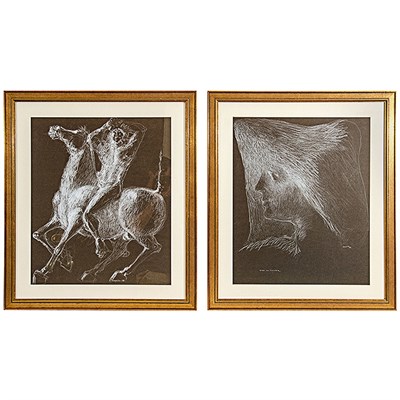 Lot 168 - Rosario Murabito Italian, 1907-1972 Study of...