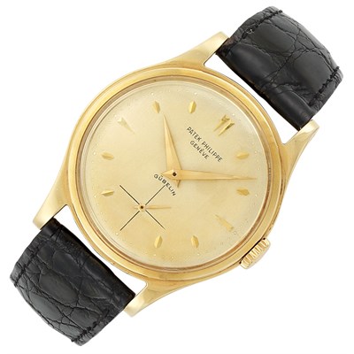 Lot 144 - Gentleman's Gold Wristwatch, Patek Philippe & Co., Gubelin