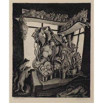 Lot 71 - Wanda Gag (1893-1946) SPRING ON THE HILLSIDE;...