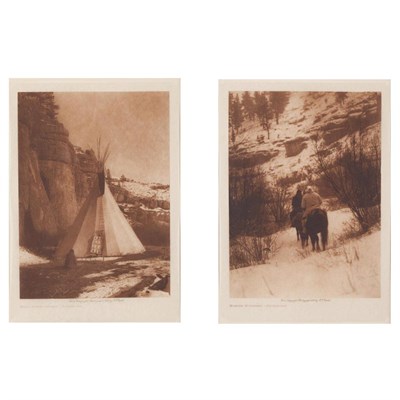 Lot 180 - CURTIS, EDWARD SHERRIF (1868-1952) Two vintage...