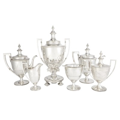 Lot 273 - Ball, Black & Co. Sterling Silver Tea and...