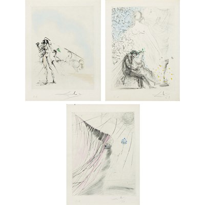 Lot 56 - Salvador Dali LES AMOURS DE CASSANDRE (F. 68-2...