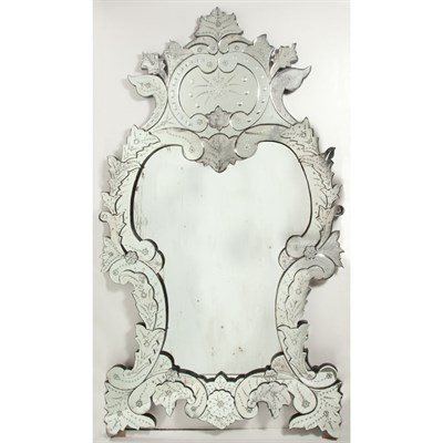 Lot 175 - Venetian Mirror Framed Mirror The...