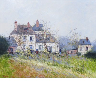Lot 39 - Jean-Pierre Dubord French, b. 1949 Cour de...