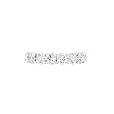 Lot 252 - Platinum and Diamond Band Ring, Tiffany & Co.