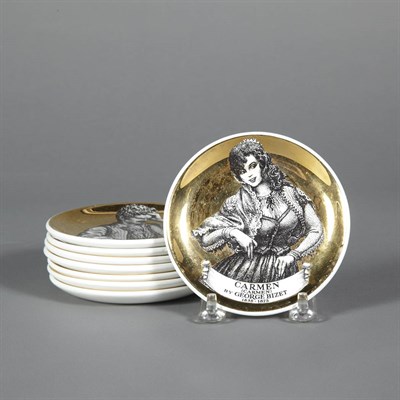 Lot 330 - Piero Fornasetti Italian, 1913-1988 Set of...