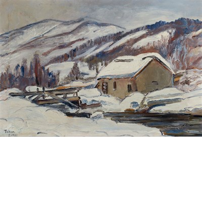 Lot 20 - Chen Baoyi (Po Yi Tschun) Chinese, 1893-1945...