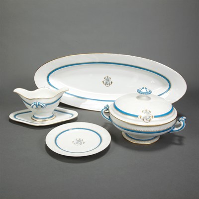 Lot 529 - Fraureuth Porcelain Factory Gilt Decorated...