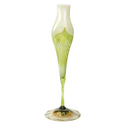 Lot 438 - Tiffany Favrile Glass Vase Circa 1905 Of...