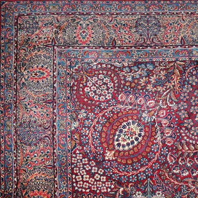 Lot 614 - Kirman Carpet Southeast Persia, second quarter...